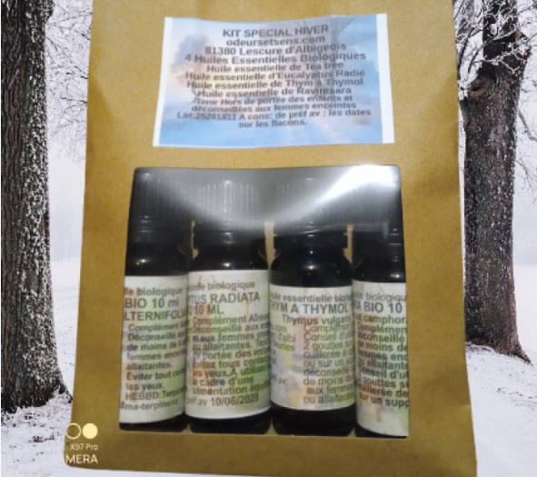 un kit spécial hiver pour faire face aux petits maux de l'hiver.