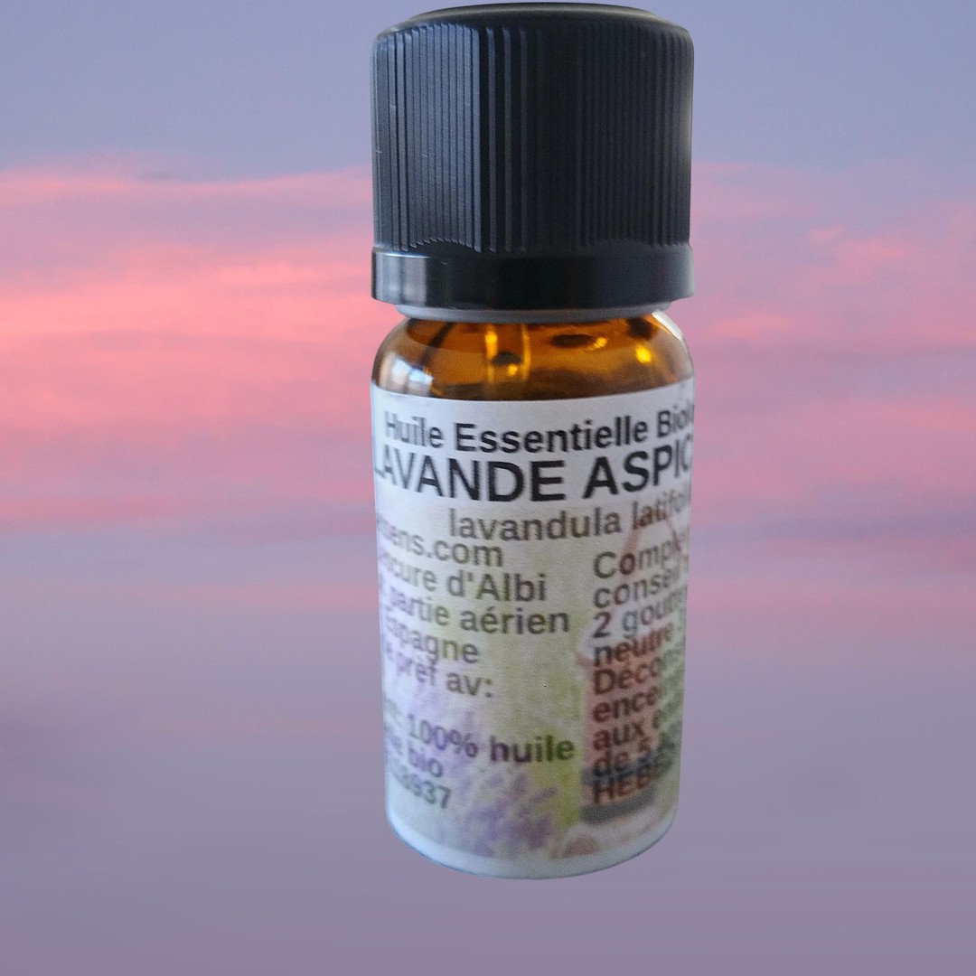 Huile essentielle de lavande aspic bio